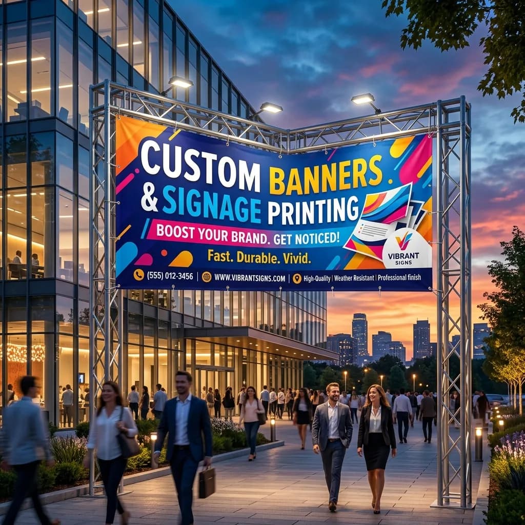 BANNERS & SIGNAGE.